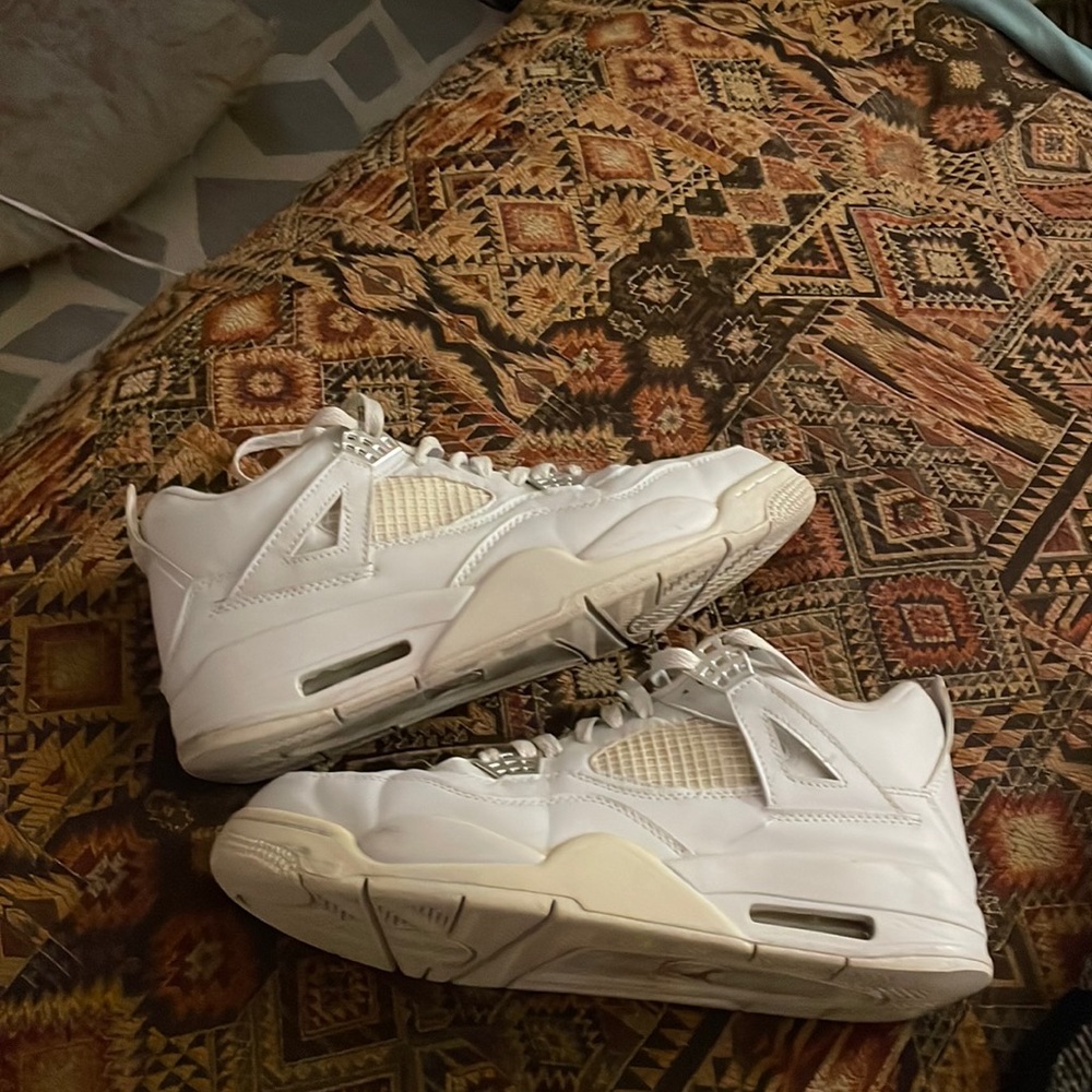 Mens white Air Jordan Flights